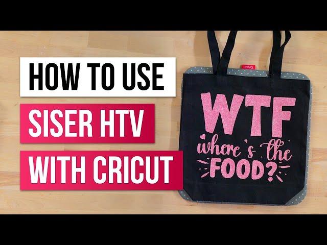 How to Iron On Siser Heat Transfer Vinyl (HTV) with Cricut 