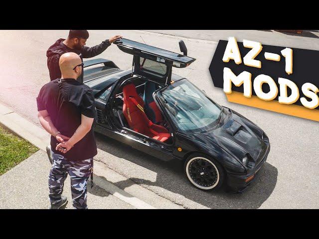 AZ-1 MODS INCOMING!! - Mazda Autozam AZ-1 Project Kei Car