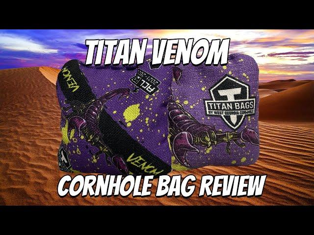 Titans most Popular Bag! // Titan Venom Cornhole Bag Review - Episode 51