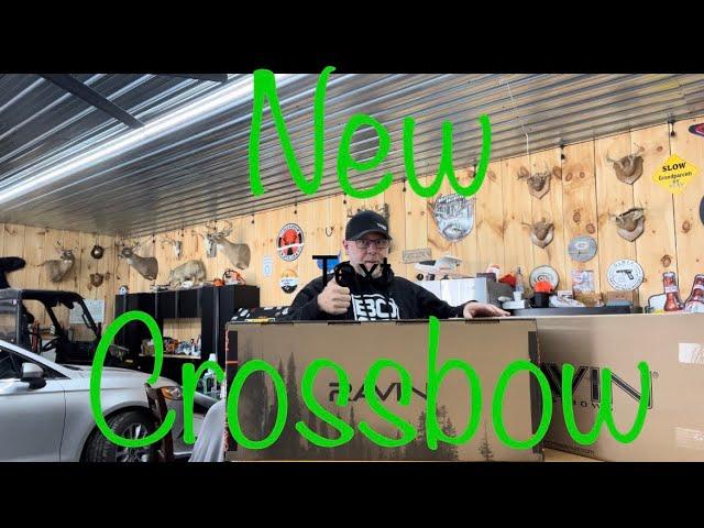 New Ravin Crossbow.. unboxing, setup and shoot