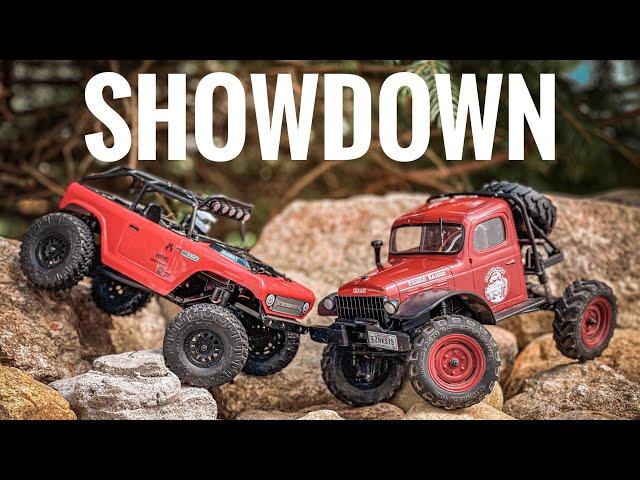 Axial SCX24 vs FMS FCX24 - BATTLE for the 1/24 CROWN!