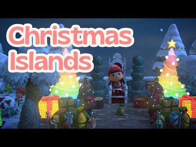 Touring My Christmas Winter Islands | ACNH Island Tours | ACNH Animal Crossing New Horizons