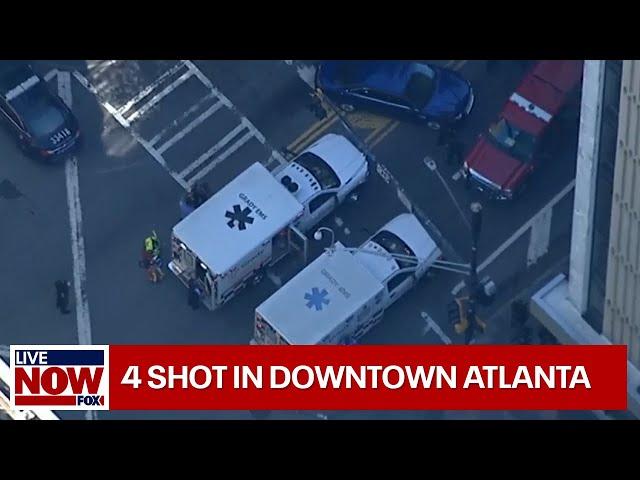 4 shot at food court in downtown Atlanta | LiveNOW from FOX