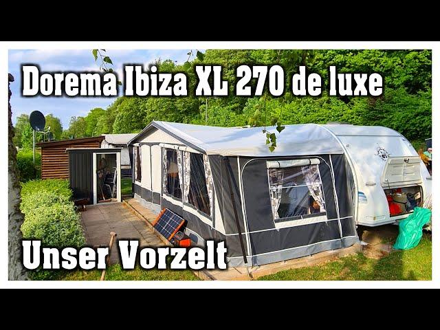 Wohnwagen-Vorzelt Dorema Ibiza XL 270 de luxe | Hobbyfamilie