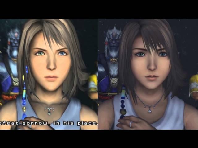 Final Fantasy X HD Remaster Comparison