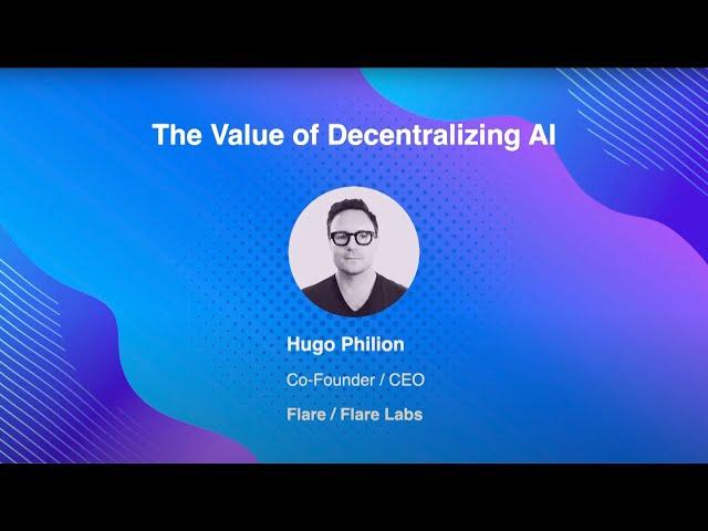 Flare Network - Decentralizing AI with Hugo! Token2049