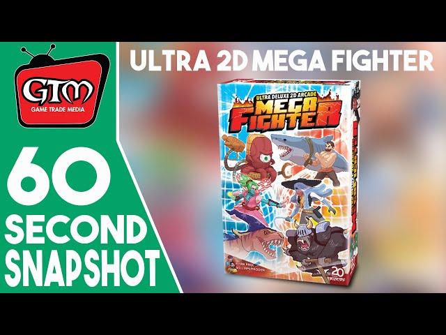 Ultra 2D Mega Fighter by WizKids | Game Trade Minute (A 60 Second #Tabletopgaming Snapshot)