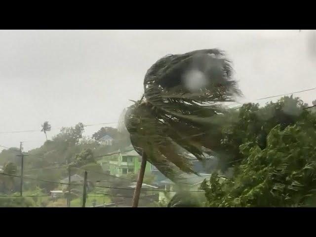 Hurricane Beryl roars by Jamaica after killing at least 7 people in the southeast Caribbean