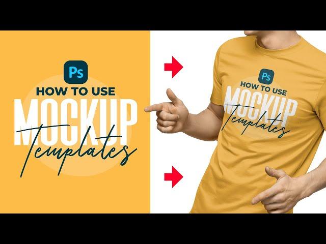 How To Use Mockup Templates with Photoshop