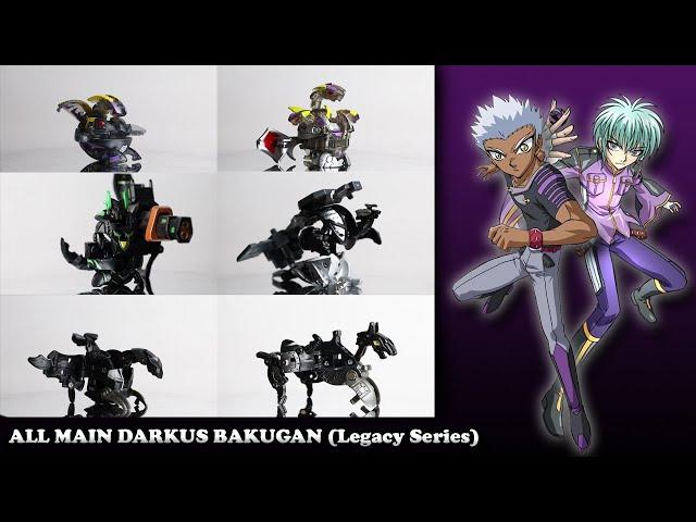 All MAIN Darkus Guardian Bakugan!!! (Legacy Series: Seasons 1-4)