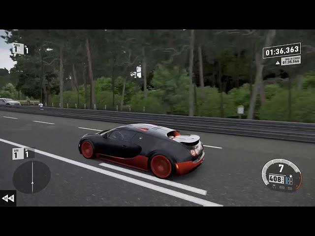 Max Speed of Bugatti Veyrom