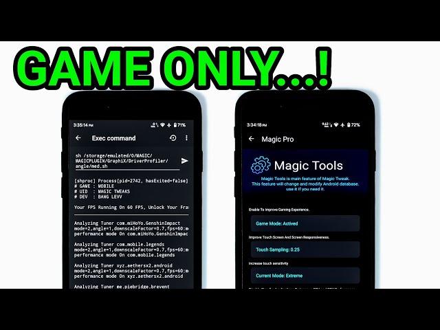 Set Up Magic Tweak & Magic Tweak Plugin All Android