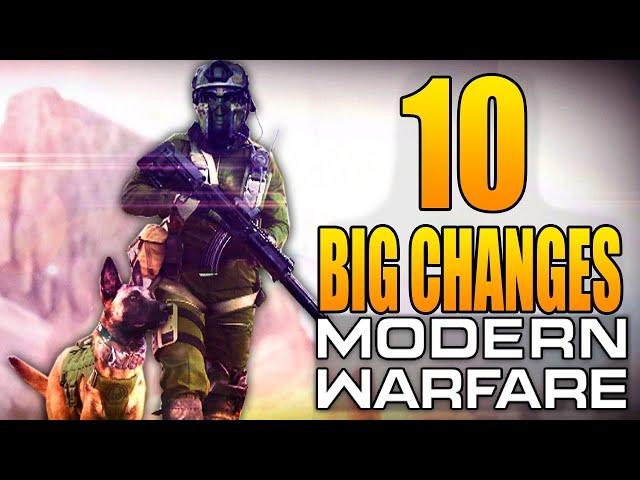 Modern Warfare: 10 Big Changes in Today’s update!