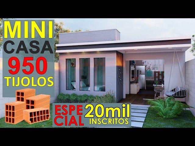 Casa pequena de 1 quarto | você moraria ? | Casa pequena estilo kitnet.