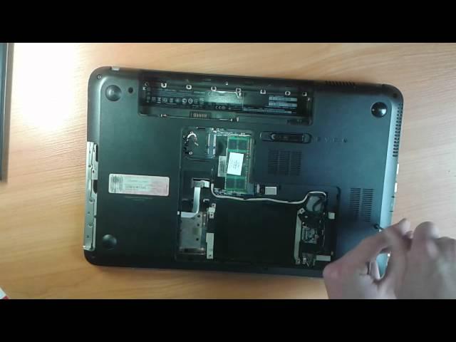 как разобрать ноутбук hp pavilion dv6