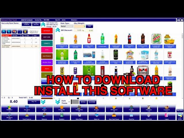 Billing software installation procedure VAT Edition software whatsapp 0091 8078311945