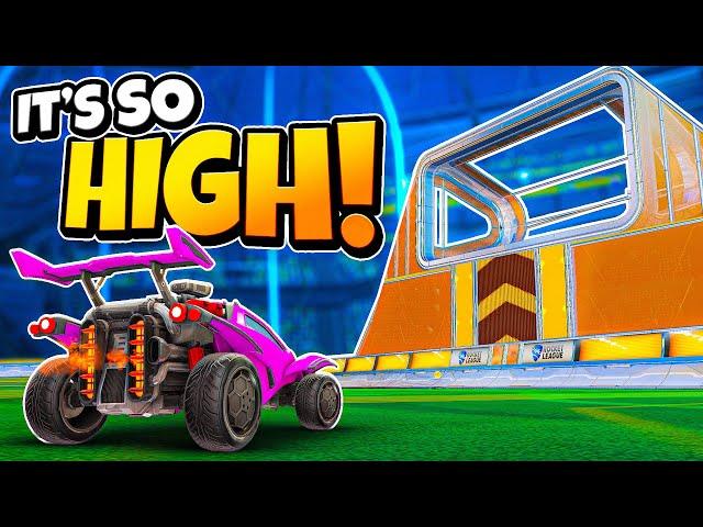 Rocket League but the GOAL is HIGH