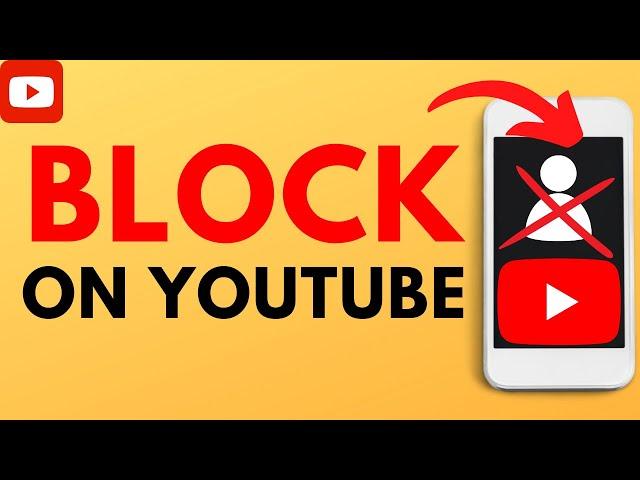 How to Block a Youtube Channel - iPhone & Android