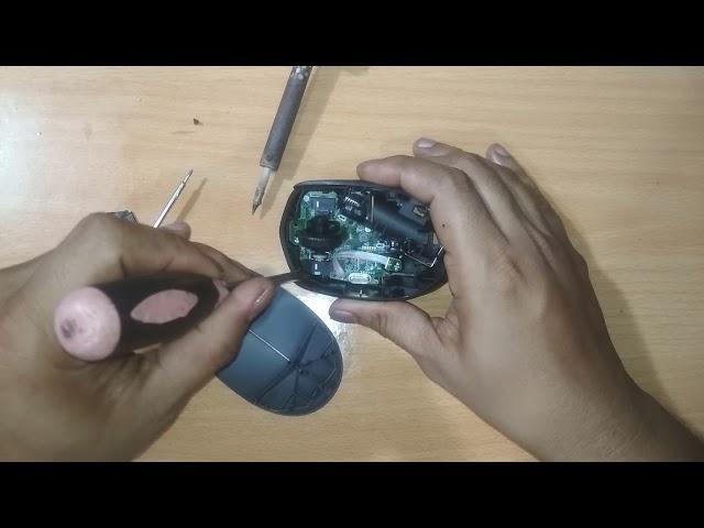 how to disassembly Mouse Logitech M170 M171 / cara bongkar mouse Logitech m170 m171