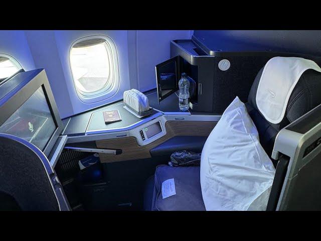 British Airways 777 Business Class Club World Suite London to New York | FULL flight review