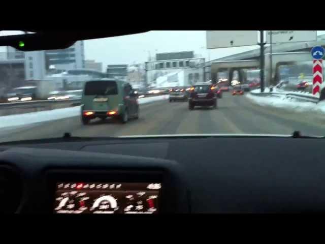 Nissan GT-R on Russian Highway with Meisterschaft Exhaust [Brutal Sound]