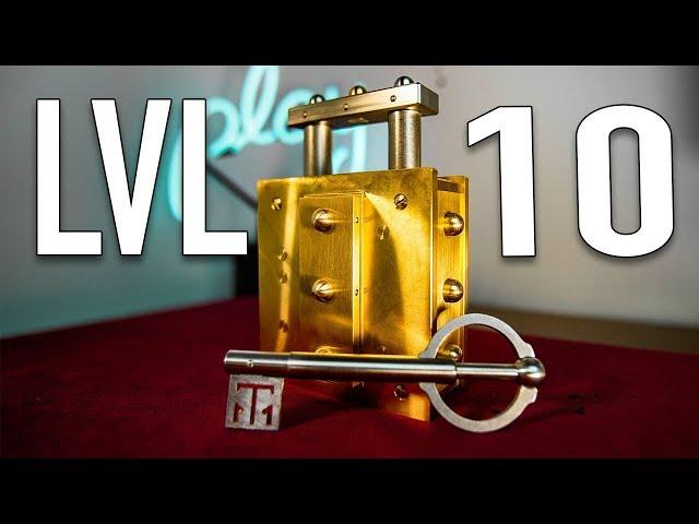 Solving THE HARDEST Lock Puzzle in HISTORY!! - LEVEL 10