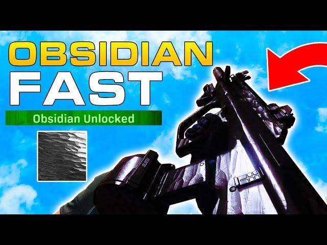 Absolute FASTEST Way to Unlock Obsidian Camo In Modern Warfare! (How To Get Obsidian Camo Easily)