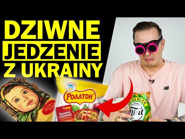 DZIWNE JEDZENIE Z UKRAIŃSKIEGO SKLEPU - CO ONI JEDZĄ?!