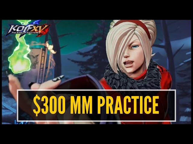 $300 Money Match Practice! Trying Out Rock Howard In KOFXV!!