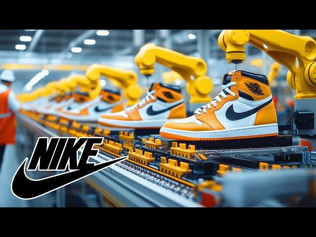 How Nike Shoes Are Made in Factory