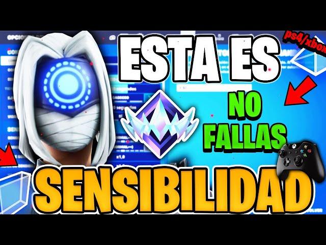 ROTA MEJOR SENSIBILIDAD MANDO/CONSOLA CAPITULO 5 + TIPS | FORTNITE PS4-PS5-XBOX-NINTENDO