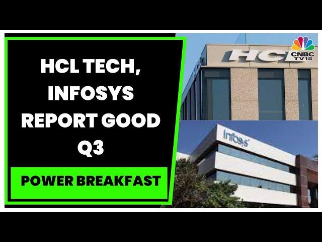 Q3 Results: Infosys' Net Profit Jumps Over 13%, HCL Tech Logs 20% Rise In Net Profit | CNBC-TV18