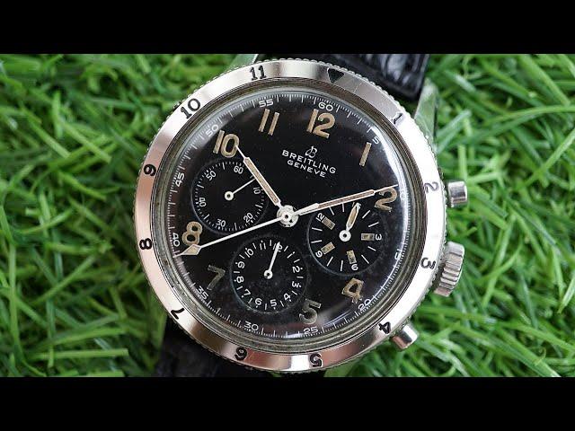 RARE Breitling 765 AVI co-pilot - original vintage from 1953 - Venus 178