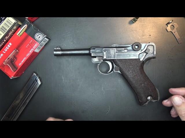 Histoire du Luger P08 9 mm Parabellum 1918