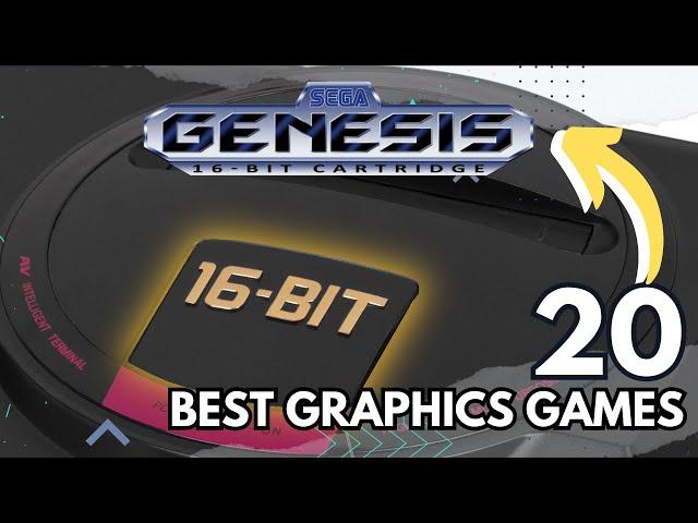 20 Sega GENESIS  with the BEST GRAPHICS | Who held the crown for best 16 BIT graphics