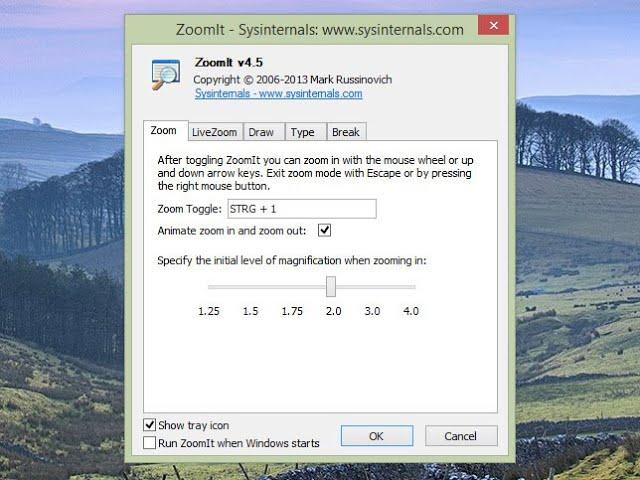 How to Install and Use the ZoomIt tool from Microsoft SysInternals