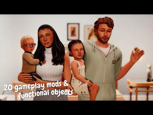 MODS & FUNCTIONAL OBJECTS - GAMEPLAY IN MY SIMS 4