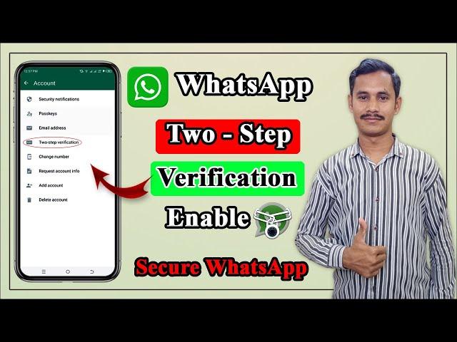 How to Use Two-Step Verification | Privacy Tips | WhatsApp 2 Step Verification