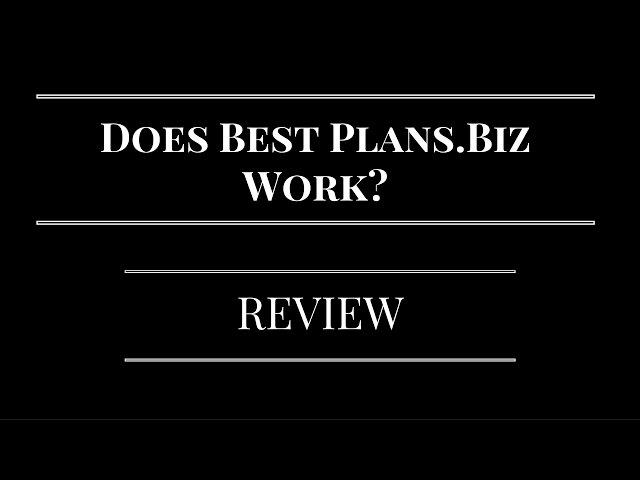 Best Plans HYIP Review - Does Best Plans.Biz Work?