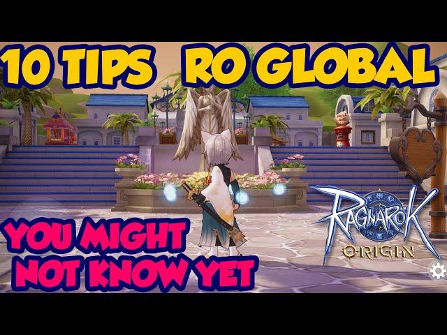 RAGNAROK ORIGIN GLOBAL - 10 TIPS YOU MIGHT NOT KNOW YET