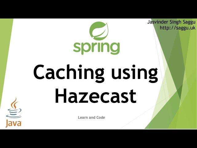 How to use Spring Cache with Hazelcast?