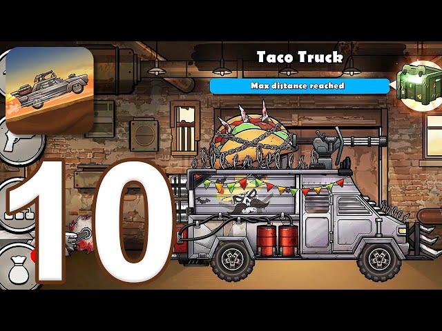 Earn to Die Rogue - Gameplay Walkthrough Part 10 - Taco Truck (iOS, Android)