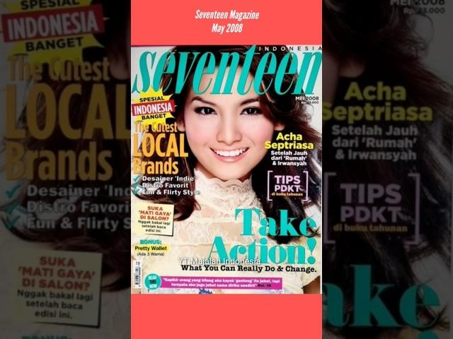 Acha Septriasa is on the cover of magazines #majalahindonesia #achaseptriasa #magazinecover #shorts