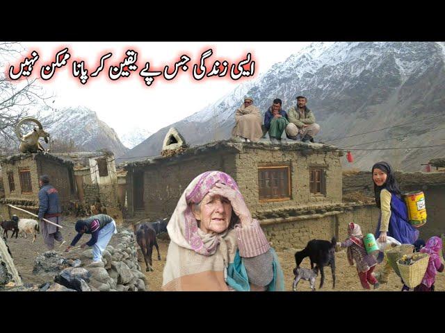 Isolated From The world| Life of Siachen village Old People Extreme Cold weather