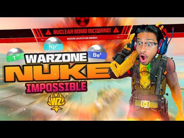 MY LAST NUKE EVER IN WARZONE 3!!