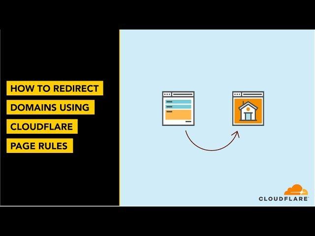 How to Redirect or Forward Domains using CloudFlare Page Rules