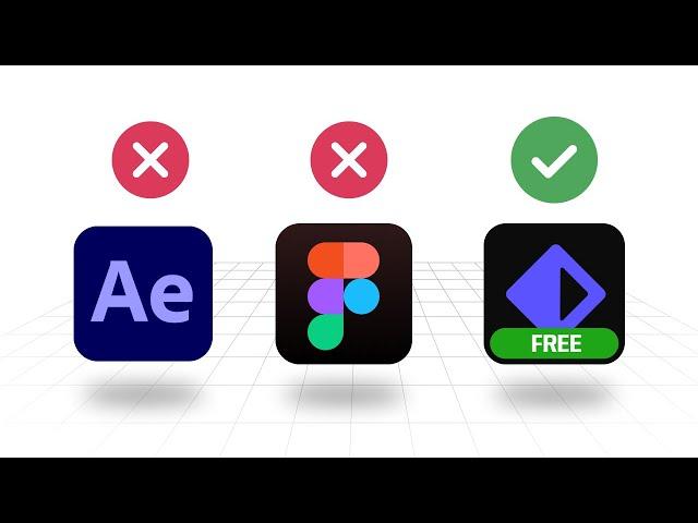 Forget Figma & After Effects, Use This FREE Tool Instead!