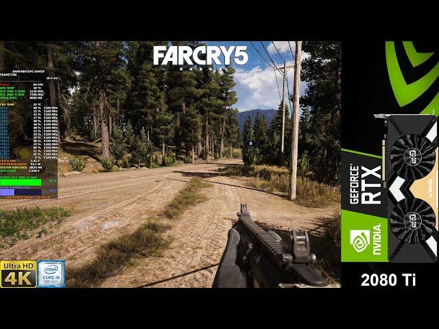 Far Cry 5 Ultra Settings 4K HD Texture Pack | RTX 2080 Ti | i9 9900K 5.1GHz