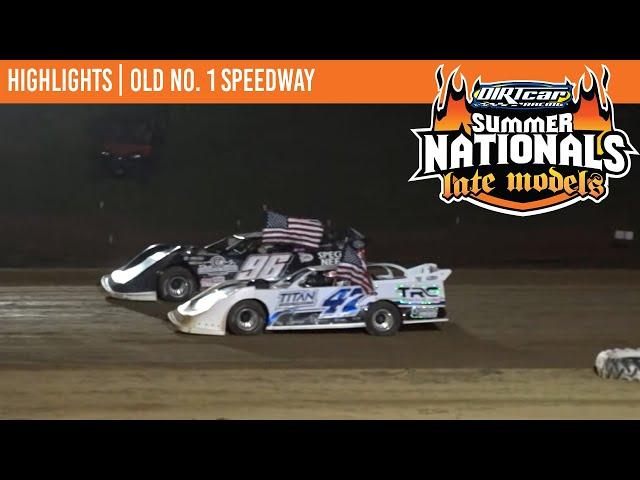 DIRTcar Summer Nationals Late Models | Old No. 1 Speedway | July 2, 2024 | HIGHLIGHTS