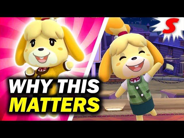 The REAL Significance of Isabelle's Inclusion - Super Smash Bros Ultimate